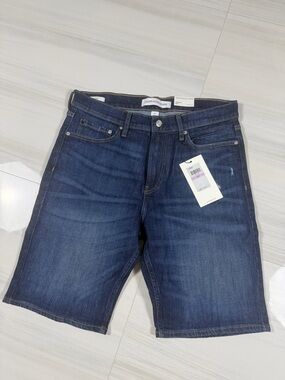 Calvin Klein Dark Indigo Denim Shorts